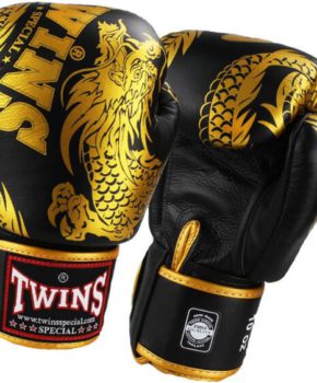 Боксерские перчатки Twins FBGV-49 BL-GD