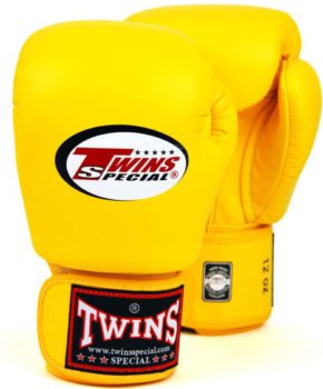 Боксерские перчатки Twins BGVL3 yellow